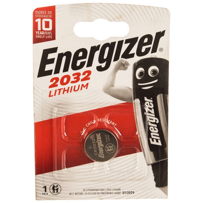 Батарейка Energizer CR2032 Lithium 3V EMG966373 1шт.