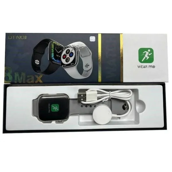 Кликните для увеличения изображения Умные часы Smart Watch DT NO.I DT8 Max Silver 20295172, изображение 3