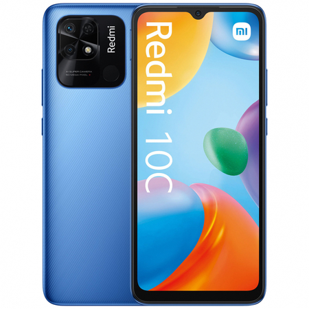 Xiaomi RedMi 10C NFC 3/64Gb Ocean Blue RU (EAC) 220333QNY, изображение 1