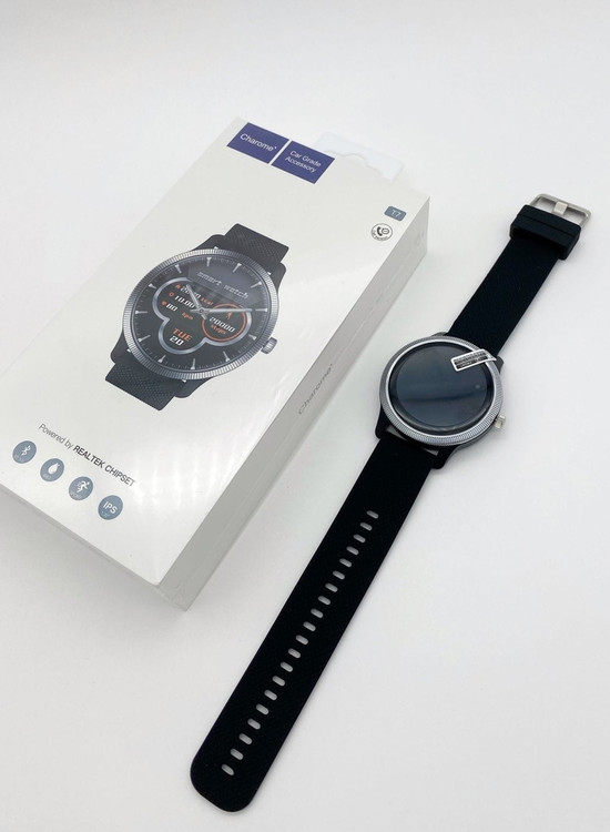 Умные часы Charome T7 33mm HD Call Black, изображение 2