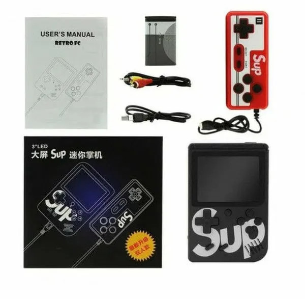 Кликните для увеличения изображения Игровая приставка Palmexx SUP Game Box 400 in 1 Black с джойстиком 20300722, изображение 2