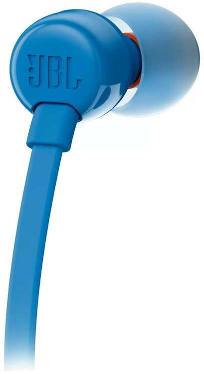 Кликните для увеличения изображения Наушники 3.5мм JBL Tune110 Blue синие JBLT110BLU, изображение 3