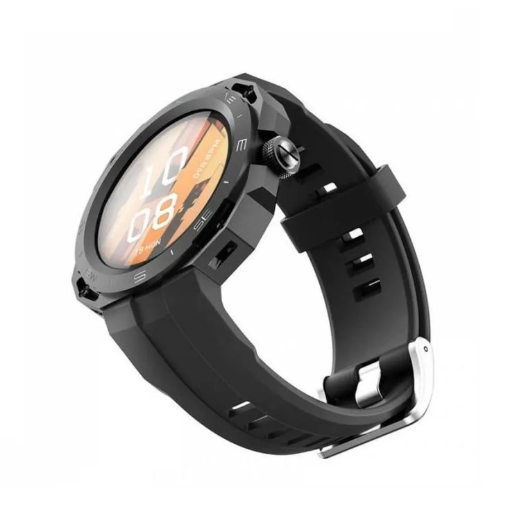 Умные часы Borofone BD4 круглые 33mm Black, изображение 2