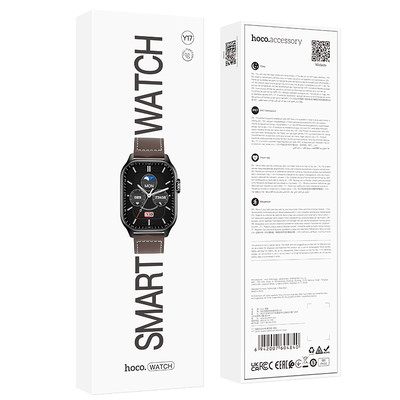 Умные часы Hoco Y17 51mm Black, изображение 3