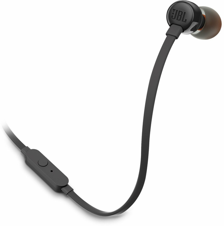 Кликните для увеличения изображения Наушники 3.5мм JBL Tune110 Black черные JBLT110BLK, изображение 5