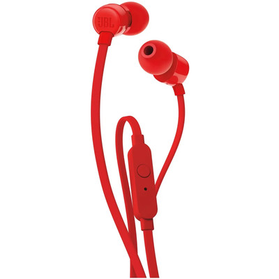 Наушники 3.5мм JBL Tune110 Red красные JBLT110BLU, изображение 2