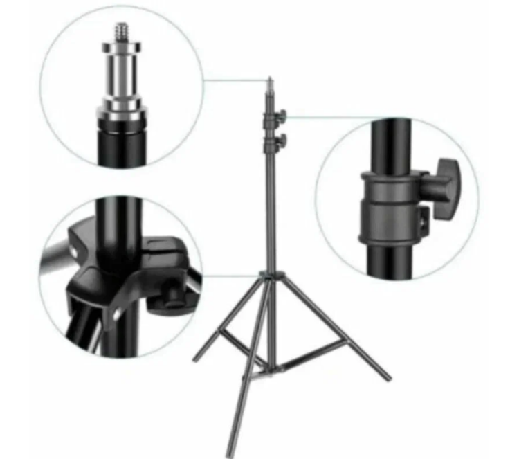 Кликните для увеличения изображения Штатив усиленный раздвижной от 60 до 210 см JBH LS8806 20315429, изображение 3