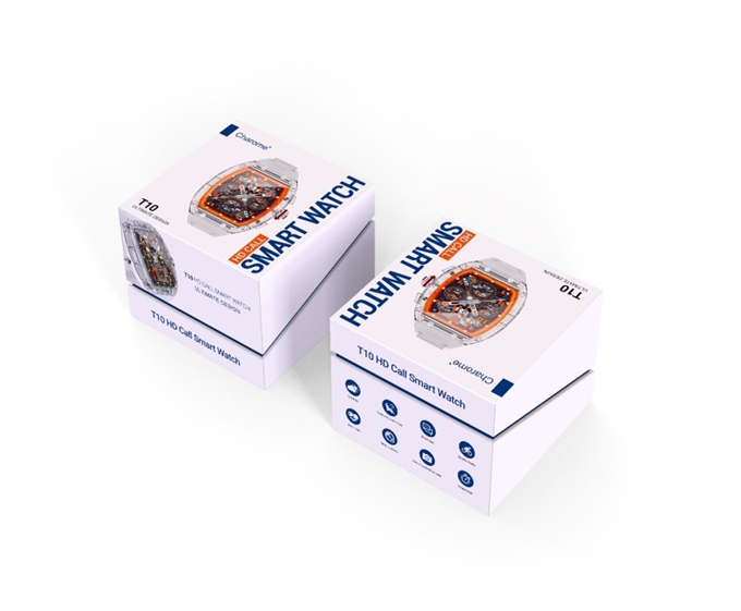 Кликните для увеличения изображения Умные часы Charome T10 47mm Black, изображение 2