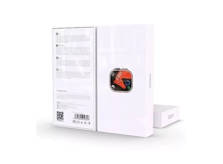 Умные часы Charome T8 Ultra Super AMOLED 49mm Black, изображение 4