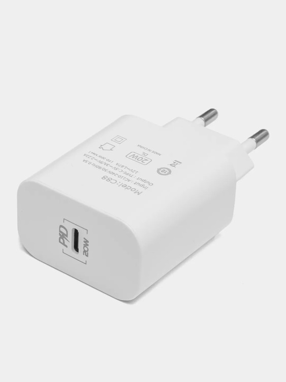 Сетевая зарядка Maimi C88 PD3.0 Type-C порт 20W 3A White, изображение 4