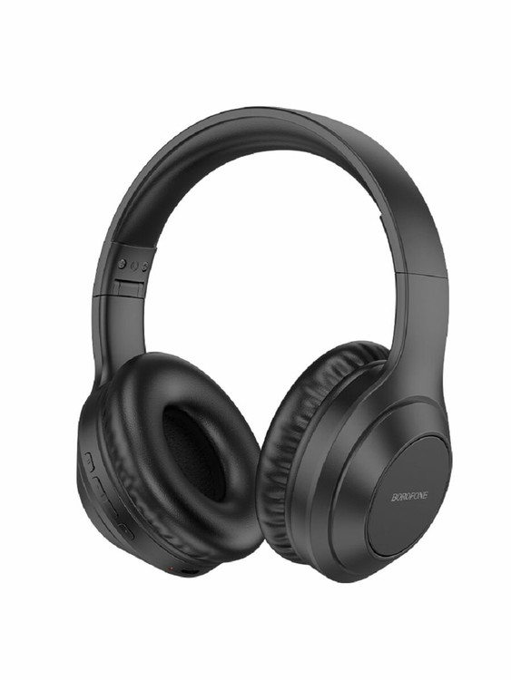 Кликните для увеличения изображения Наушники Bluetooth Borofone BO20 Black накладные, Type-C, изображение 3