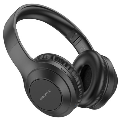 Наушники Bluetooth Borofone BO20 Black накладные, Type-C