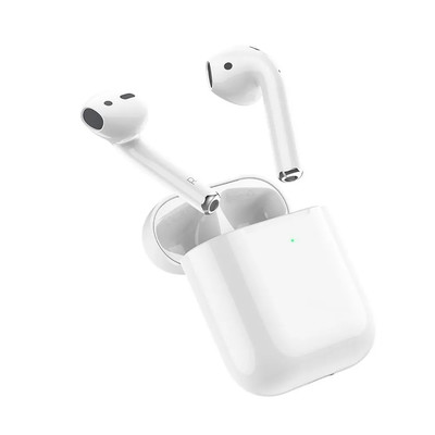 Наушники Bluetooth Borofone BW25 белые вкладыши, Lightning, изображение 2