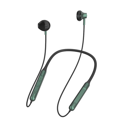 Наушники Bluetooth Earldom ET-BH100 Sport на шею вкладыши Green MicroUSB