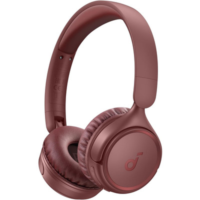 Наушники Bluetooth Soundcore H30i A3012P91 Wireless On-Ear Headphones Red, Type-C