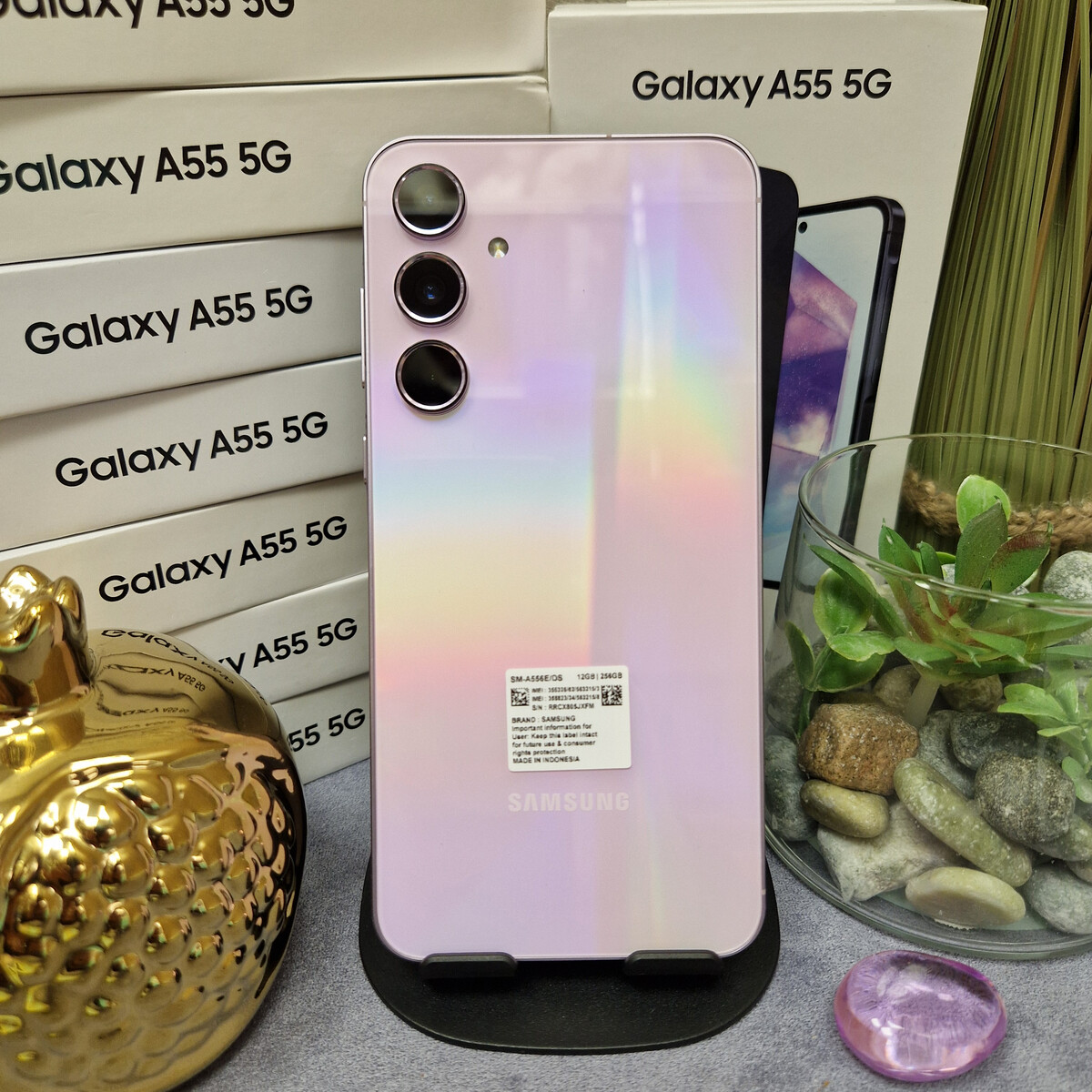 Samsung Galaxy A55 12/256Gb Awesome Lilac SM-A556ELVDXME, изображение 2