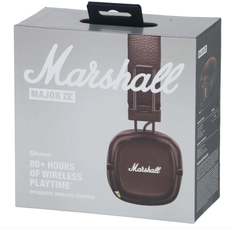 Кликните для увеличения изображения Marshall Major IV Brown SKU: 1006127, изображение 4