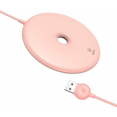 Wireless Charger Baseus Donut Wireless Charger WXTTQ-04 15W 2A Pink, изображение 2