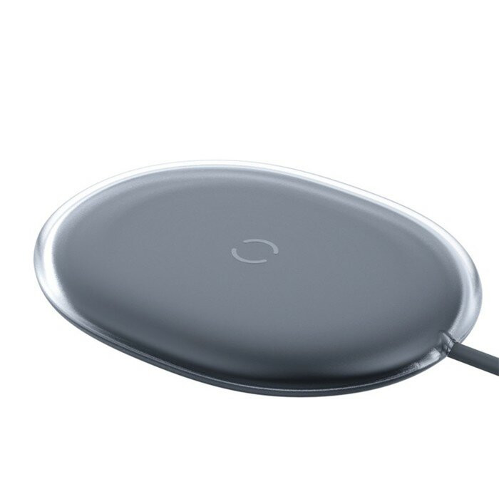 Wireless Charger Baseus Jelly Wireless Charger WXGD-01 15W 2A Black, изображение 3