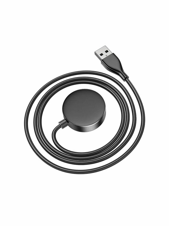 Wireless Charger Borofone BQ24 для часов 2.5W Black, изображение 2