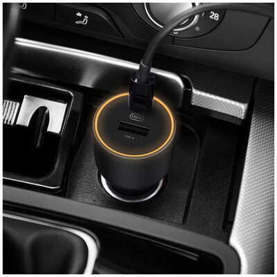 Авто зарядка Xiaomi 1A1C 100W 2 порта PD+USB =100W Max BHR4460CN CC07ZM Black, изображение 6