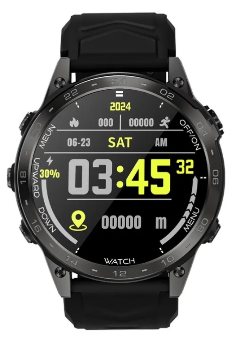 Кликните для увеличения изображения Умные часы GS Tactix 7 41mm Black 20328221, изображение 3