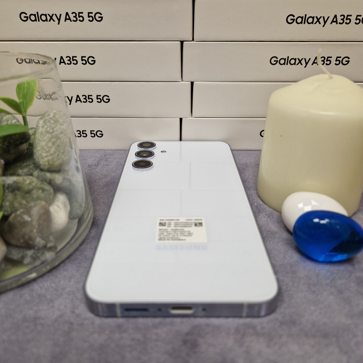 Samsung Galaxy A35 8/128Gb Awesome IceBlue SM-A356ELBDSKZ, изображение 2