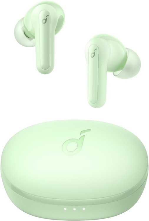 Кликните для увеличения изображения Наушники Bluetooth Soundcore Life P2 Mini Buds Big Bass A3944062 Green вакуумные, Type-C, изображение 2