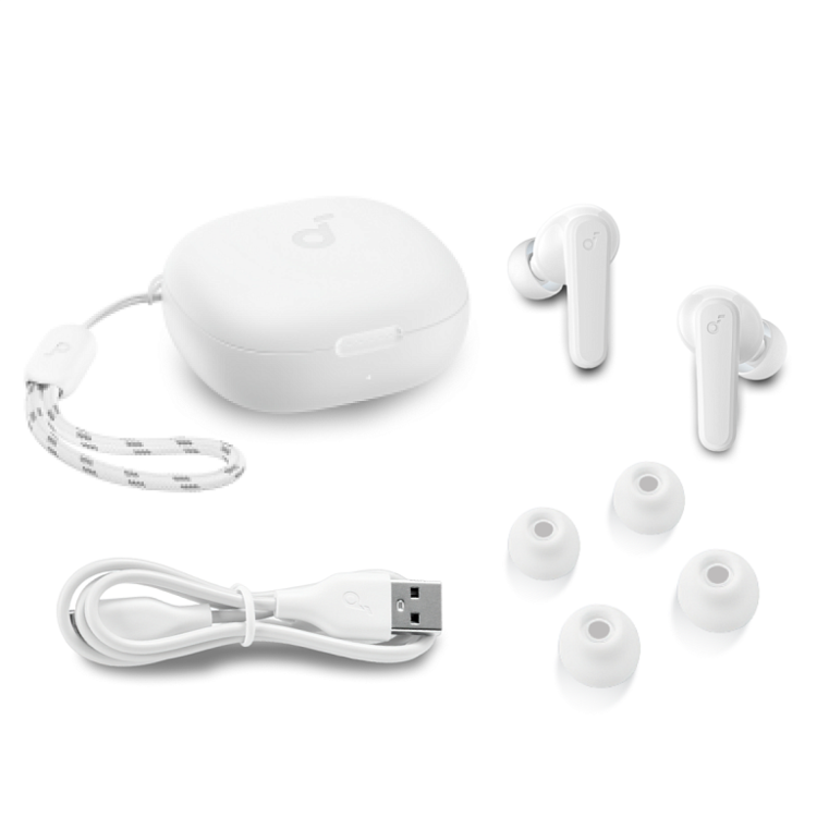 Наушники Soundcore P20i True Wireless Bluetooth Earbuds A3949022 White вакуумные, Type-C, изображение 4