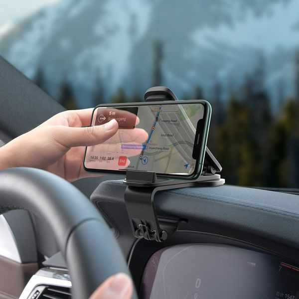 Кликните для увеличения изображения Авто-держатель Baseus Big Mounth Pro Car Mount SUDZ-A01 Black, изображение 4