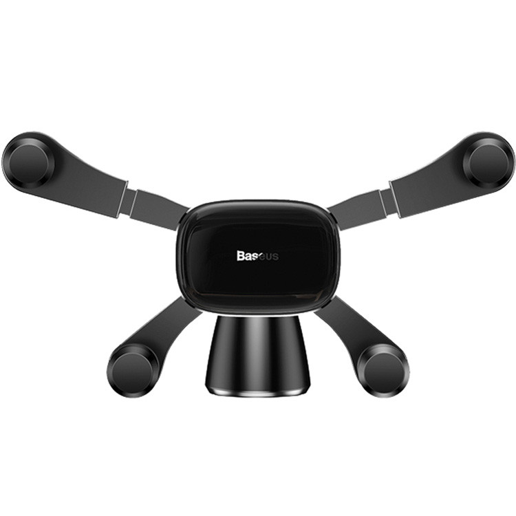 Кликните для увеличения изображения Авто-держатель Baseus Horizontal Screen Gravity Car Holder SUYL-HP01 Black самоклейка, изображение 2