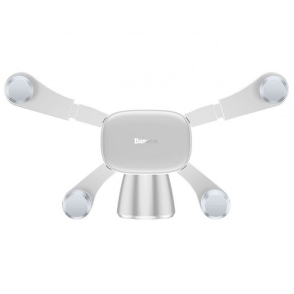 Кликните для увеличения изображения Авто-держатель Baseus Horizontal Screen Gravity Car Holder SUYL-HP02 White самоклейка, изображение 3