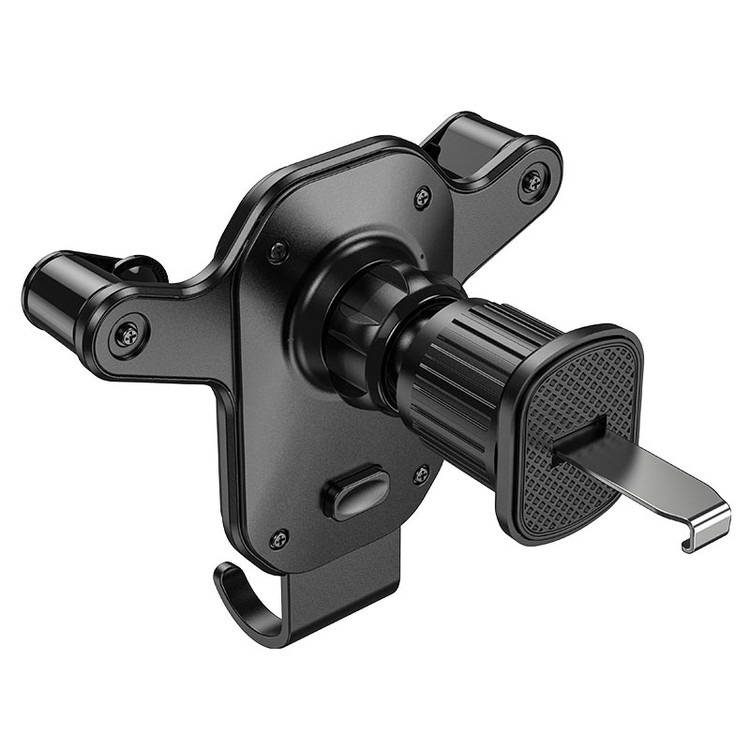 Авто-держатель Borofone BH76 зажимная пружина, в воздуховод черный, изображение 3