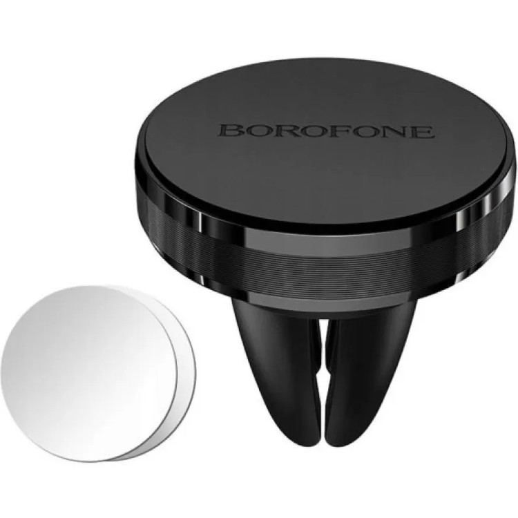 Авто-держатель Borofone BH8 магнитный в воздуховод Black, изображение 4