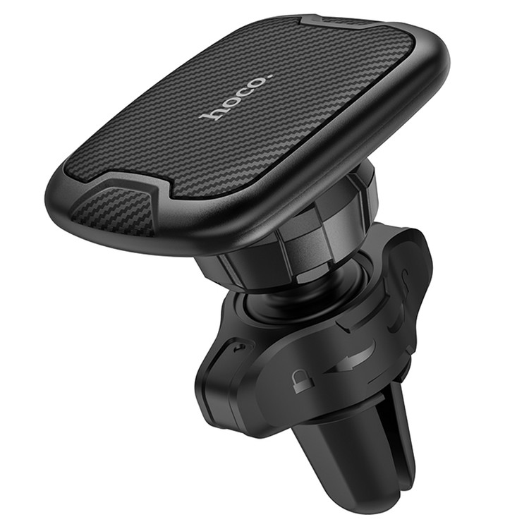 Кликните для увеличения изображения Авто-держатель Hoco CA65 Sagittarius магнитный в воздуховод черный, изображение 2