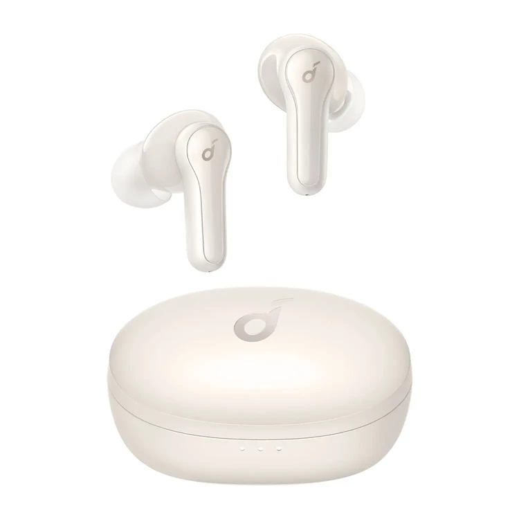 Наушники Bluetooth Soundcore Life P2 Mini Buds Big Bass A3944022 White вакуумные, Type-C, изображение 2