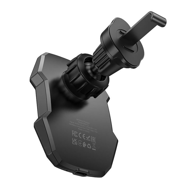 Авто-держатель Borofone BH215 Adelante MagSafe зарядка 15W в воздуховод Black, изображение 2