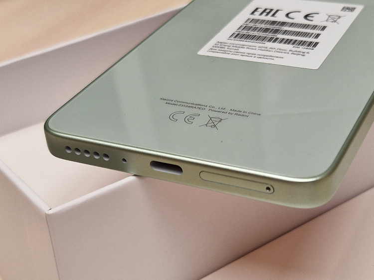 Кликните для увеличения изображения Xiaomi RedMi Note 13 6/128Gb Mint Green RU (EAC) NFC 23124RA7EO, изображение 4