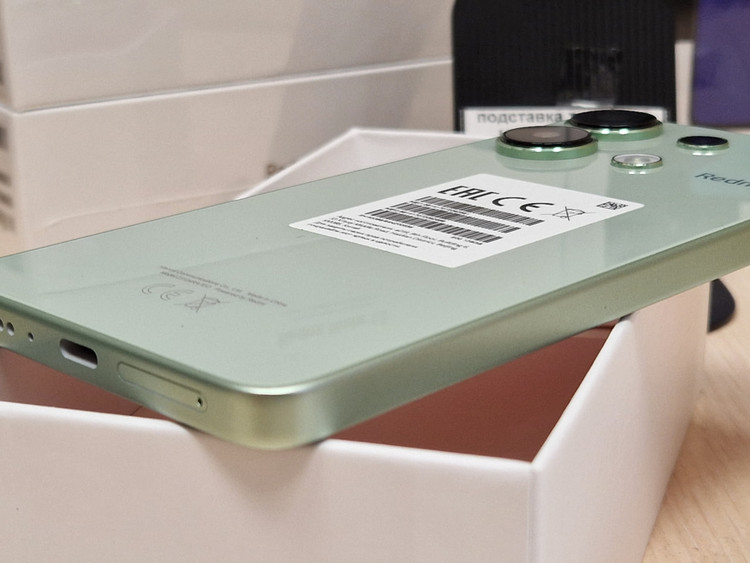 Кликните для увеличения изображения Xiaomi RedMi Note 13 6/128Gb Mint Green RU (EAC) NFC 23124RA7EO, изображение 5