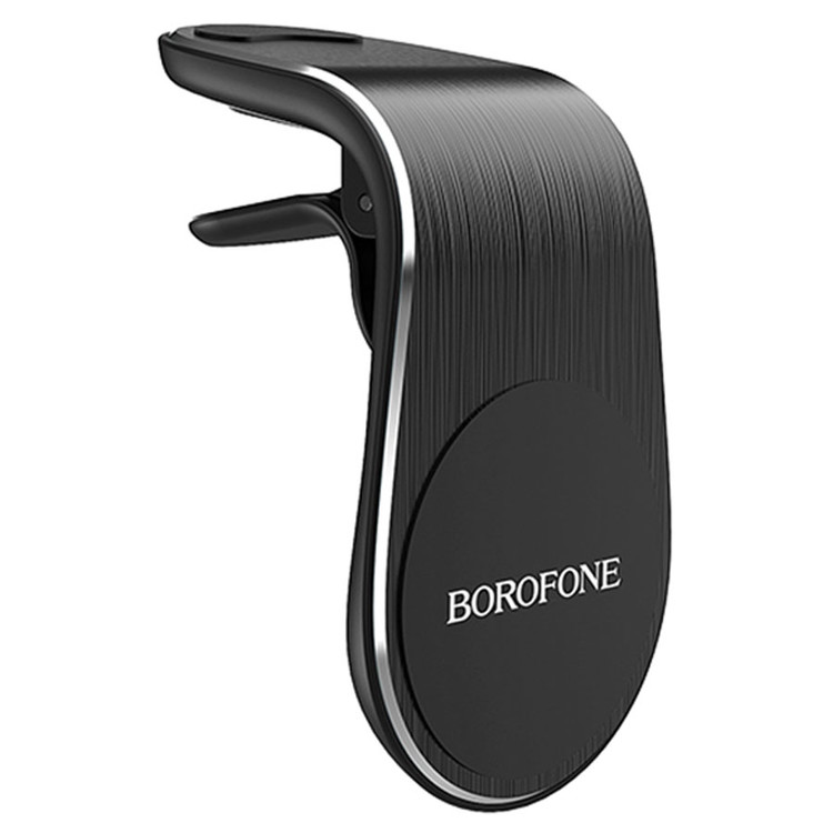 Кликните для увеличения изображения Авто-держатель Borofone BH10 магнитный в воздуховод черный, изображение 2