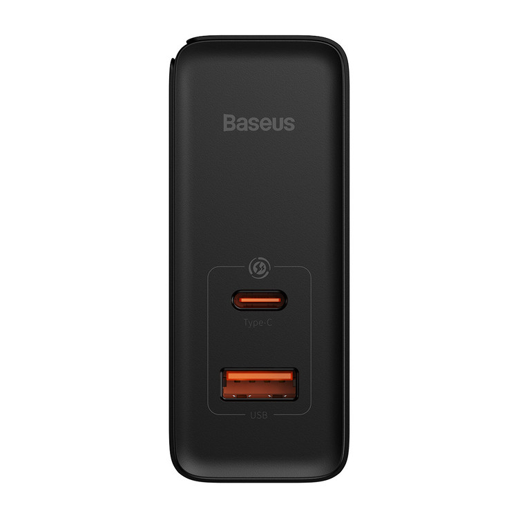 Сетевая зарядка Baseus GaN5 Pro Fast Charger CCGP090201 USB-A + USB-C Max 100W Black, изображение 3