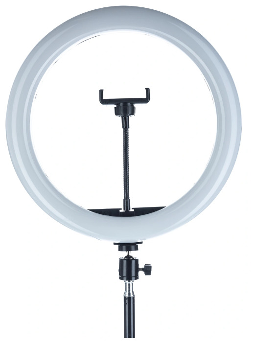 Кликните для увеличения изображения Кольцевая лампа 33 см MJ33 RGB цветная со штативом JBH IS469635, изображение 2