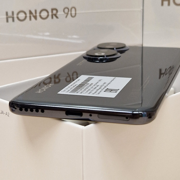 Кликните для увеличения изображения Honor 90 8/256Gb Midnight Black REA-NX9 (EAC) KZ, изображение 4