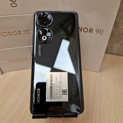 Honor 90 12/512Gb Midnight Black Global Version REA-NX9 без адаптера, изображение 2