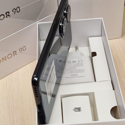 Honor 90 12/512Gb Midnight Black Global Version REA-NX9 без адаптера, изображение 6