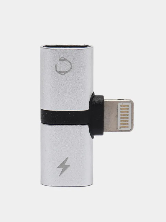 Кликните для увеличения изображения Разветвитель Lightning 2 в 1 зарядное устройство и разъем для наушников 20228620, изображение 3