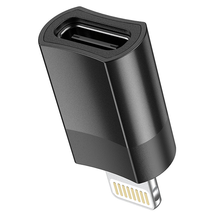 Переходник Type-C гнездо ---> Lightning штекер Hoco UA17, изображение 3