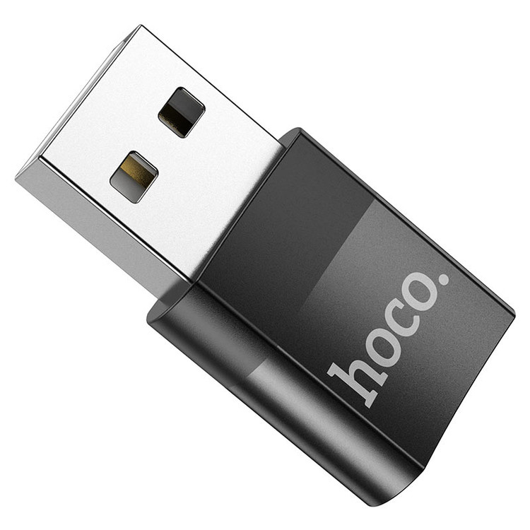 Переходник Type-C гнездо ---> USB штекер Hoco UA17, изображение 2