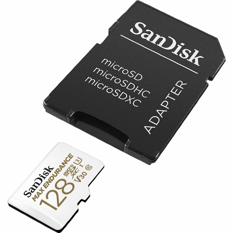 Карта памяти MicroSD 128Gb Class 10 SanDisk Max Endurance U3 4K SDSQQVR-128G-GN6IA, изображение 3