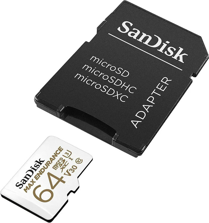 Карта памяти MicroSD 64Gb Class 10 SanDisk Max Endurance U3 4K SDSQQVR-064G-GN6IA, изображение 3